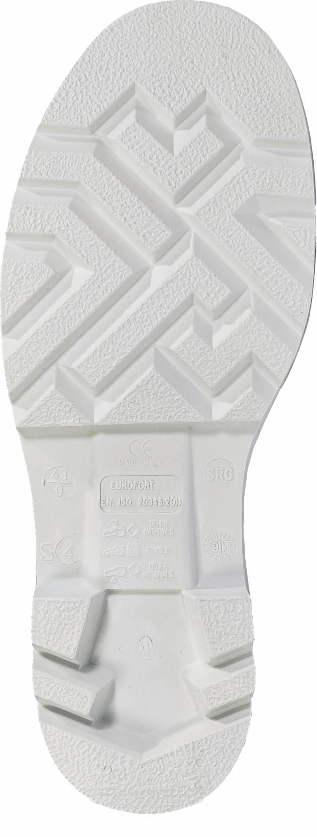 Sikkerhedsgummistøvle S4 PVC - hvid