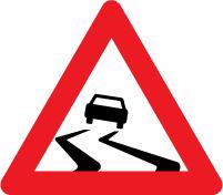 Vejskilt - A31 Glat vej