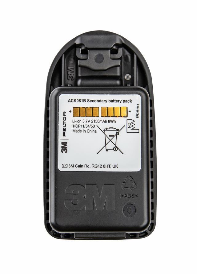 Batteri 3M ACK081B/1 genopladelig til LiteCom