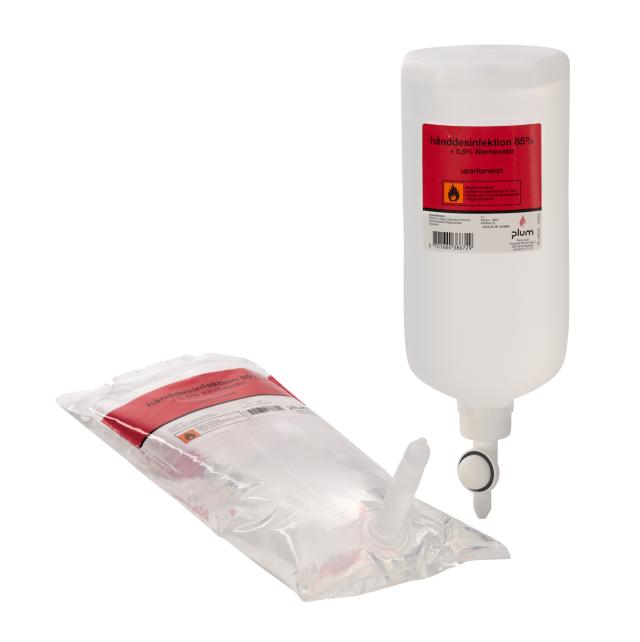 Desinfektion Plum 85%+0,5% Klorhexidin