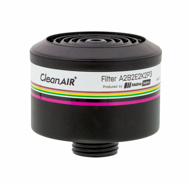 Gas- og dampfilter CleanAIR - ABEK2P3-ozon 