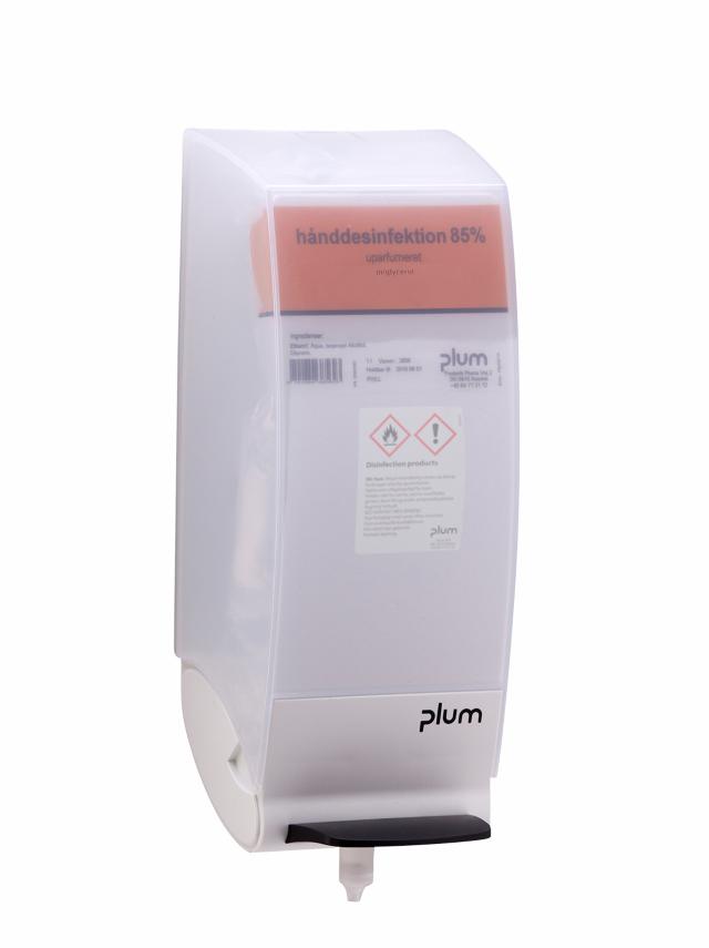 CombiPlum plast - 1,0 L transparent hvid