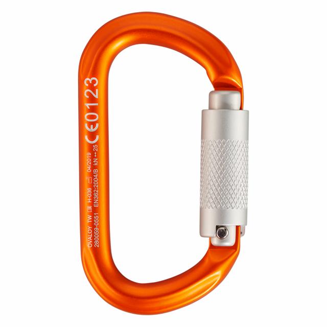 Skylotec Ovaloy alu H-036 karabinkrog - 21 mm autolås